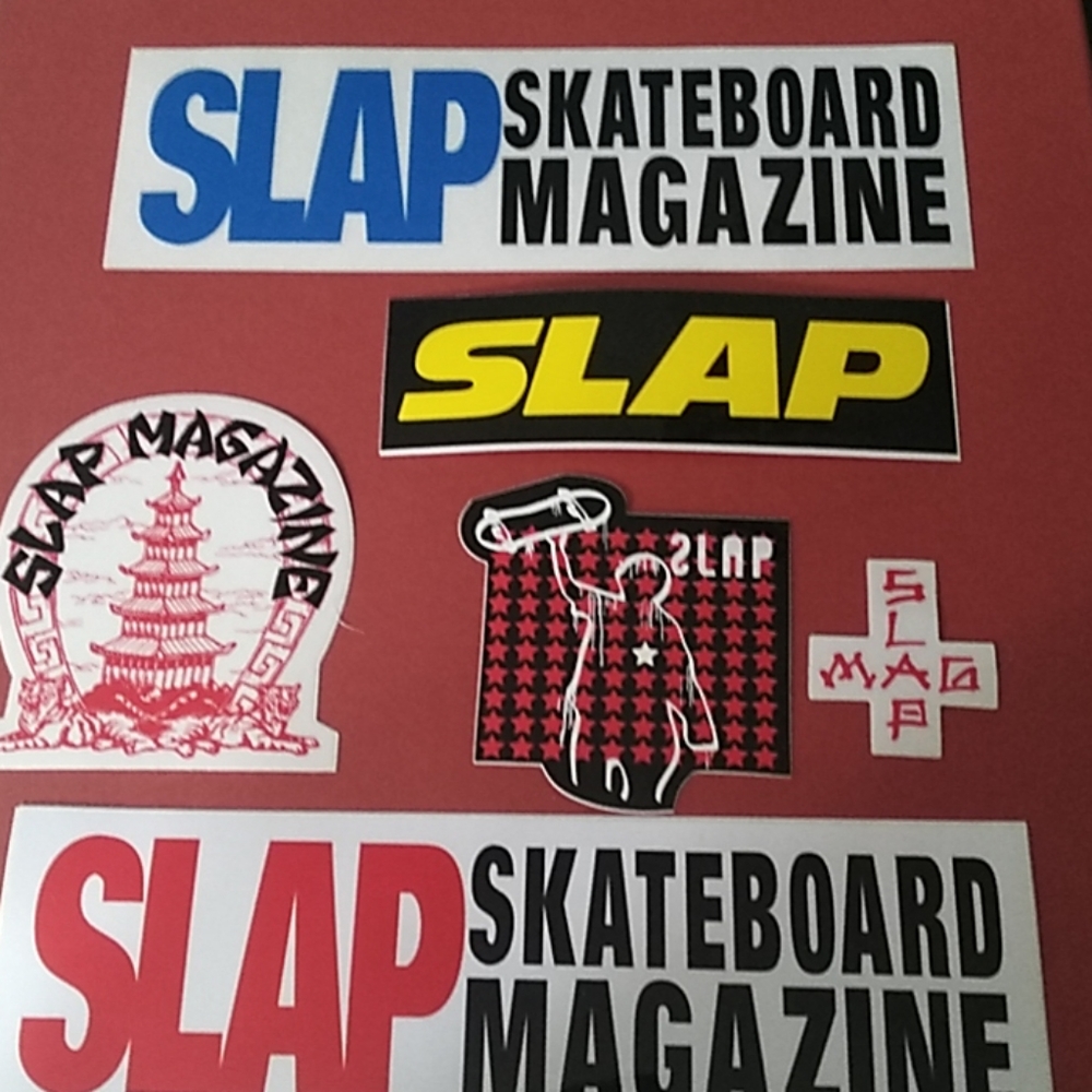 Slap Skateboard Magazine Decals